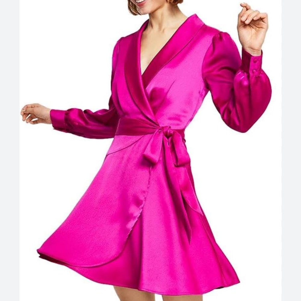 Brand new faux wrap dress
